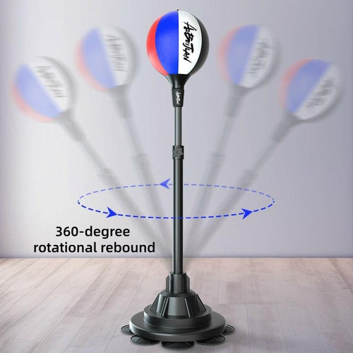 Boxing Training Ball for Stress Relief & Exercise with Powerful Suction Cup Suitable for Various Floors Ideal for Home Gym & On-The-Go Use