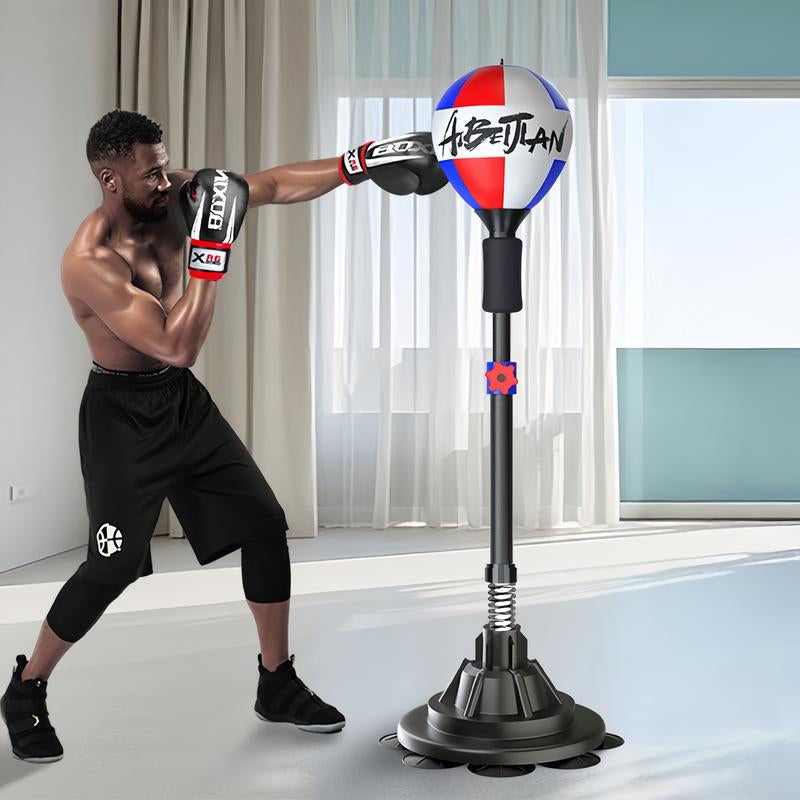 Boxing Training Ball for Stress Relief & Exercise with Powerful Suction Cup Suitable for Various Floors Ideal for Home Gym & On-The-Go Use